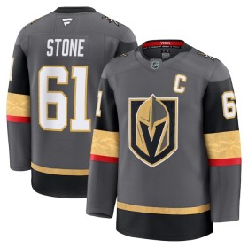 Maillot de Hockey Vegas Golden Knights Fanatics Premium Mark Stone 2024-25 Gris Troisième - Homme